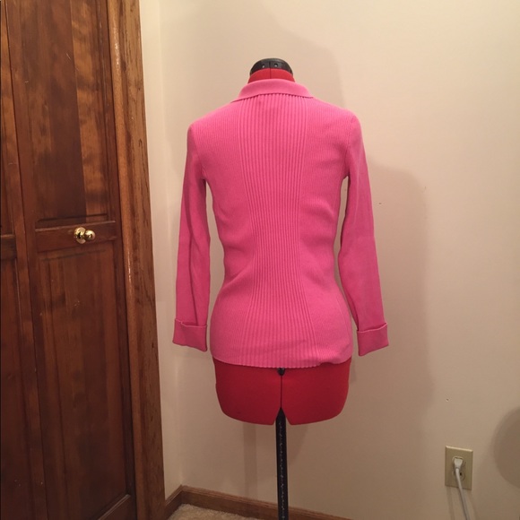 FINAL PRICE--Jone’s NY sport V neck sweater shirt, size SP - Picture 2 of 4